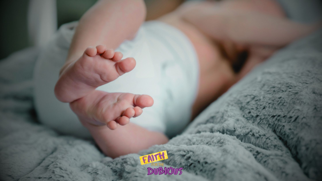 Image of a baby's feet